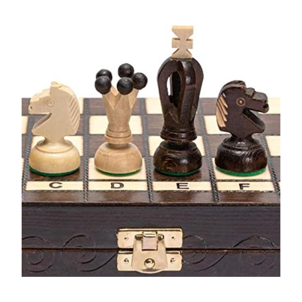 Husaria Juego de ajedrez internacional europeo de madera