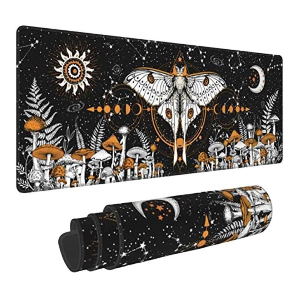 Trippy Alfombrilla de ratón con diseño de mariposa de