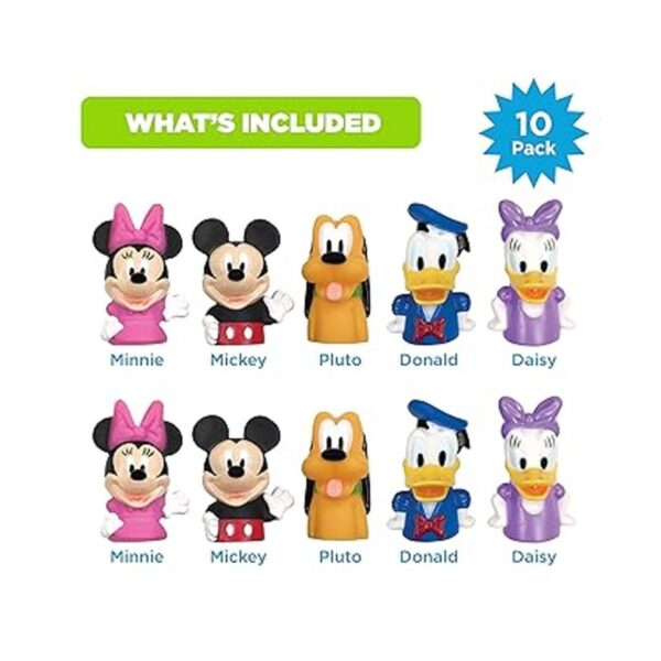 Disney Mickey Mouse Friends Marionetas de dedo de baño_2