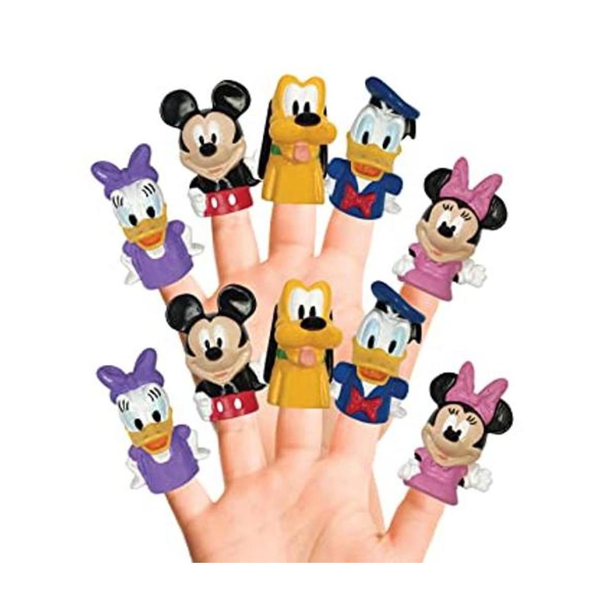 Disney Mickey Mouse Friends Marionetas de dedo de baño