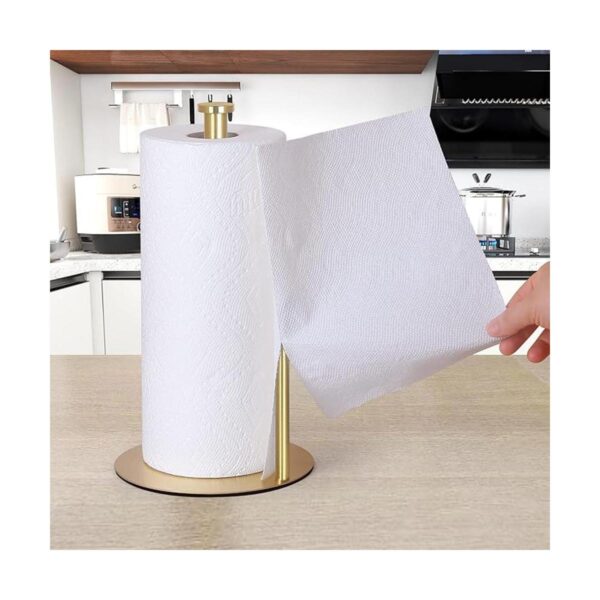 OBODING Toallero de papel dorado soporte dorado para_3