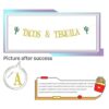 Bandera de tacos y tequila pancarta de taco dorado para