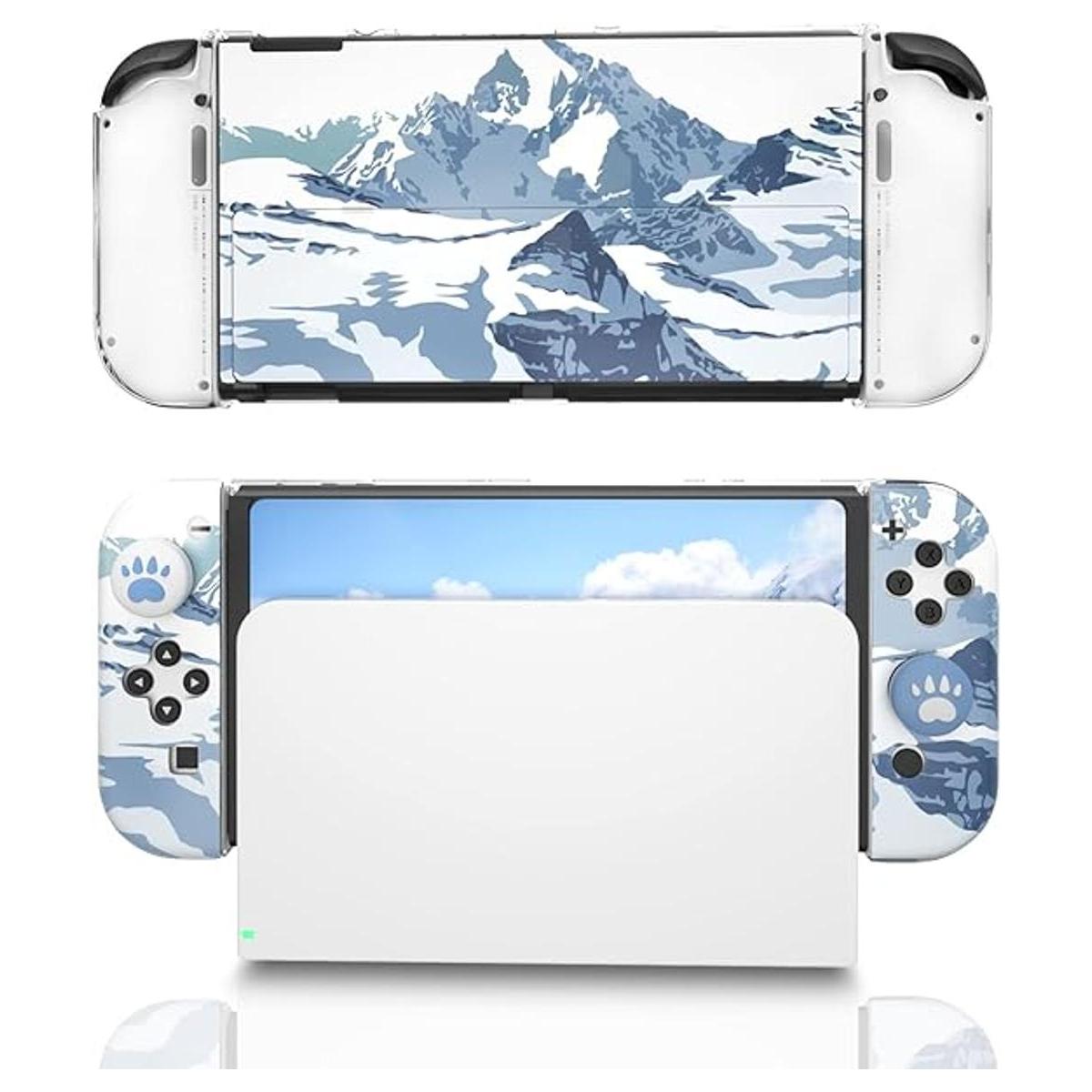 ECHZOVE Funda protectora OLED para interruptor de material