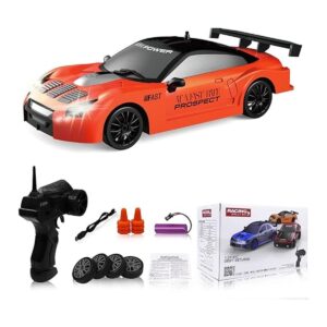 Desdoni Coche de deriva RC de 2.4 GHz escala 124 4 WD_1