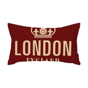IBILIU Fundas de almohada Crown London England en color_1