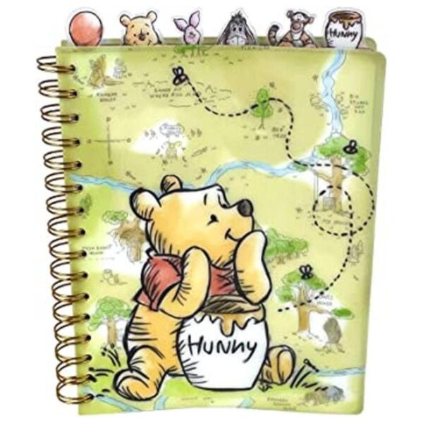 Disney Winnie the Pooh Cuaderno con pestañas_1