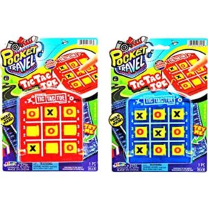 Tic Tac Toe Juegos de mesa de viaje portátiles de_1