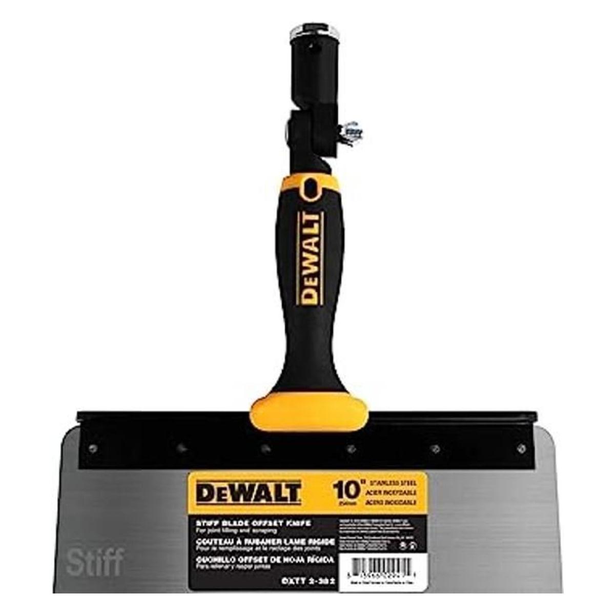 DEWALT Cuchillo de desplazamiento de 10 pulgadas hoja
