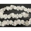 PEPPERLONELY 1 yarda de color blanco perla rosa bordado_3