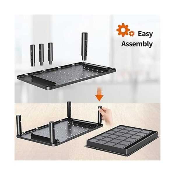 ELIVED Paquete de 2 soportes elevadores para monitor con