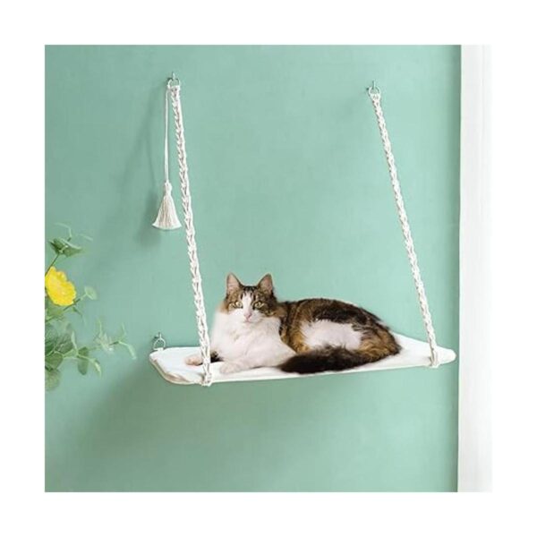 Mkono Asiento de hamaca para ventana de gato cama bohemia
