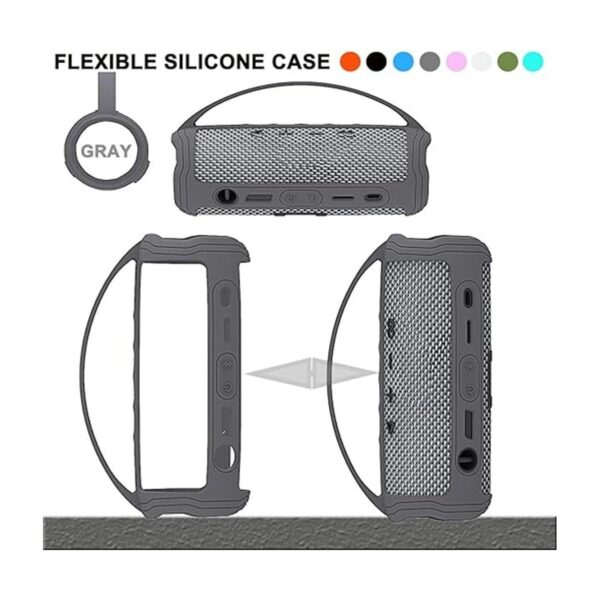 Funda de silicona para altavoz portátil JBL Flip 6 funda_4