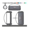 Funda de silicona para altavoz portátil JBL Flip 6 funda_3