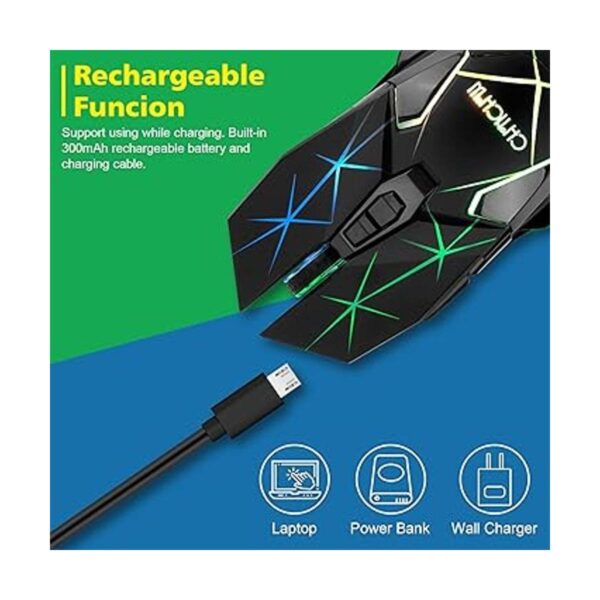 Mouse inalámbrico para computadora portátil mouse_2