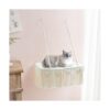 Dahey Macramé Percha para ventana de gato estilo
