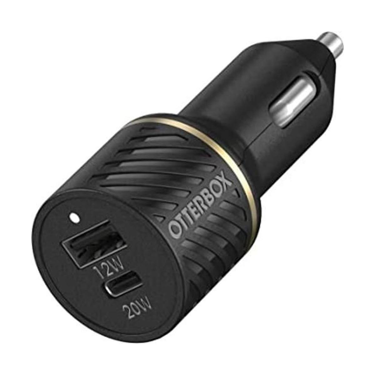 OtterBox Cargador de coche USBC de doble puerto de carga