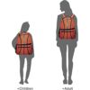 Mochila escolar con textura de pelota deportiva para
