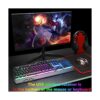 Teclado y ratón inalámbrico RGB para juegos teclado