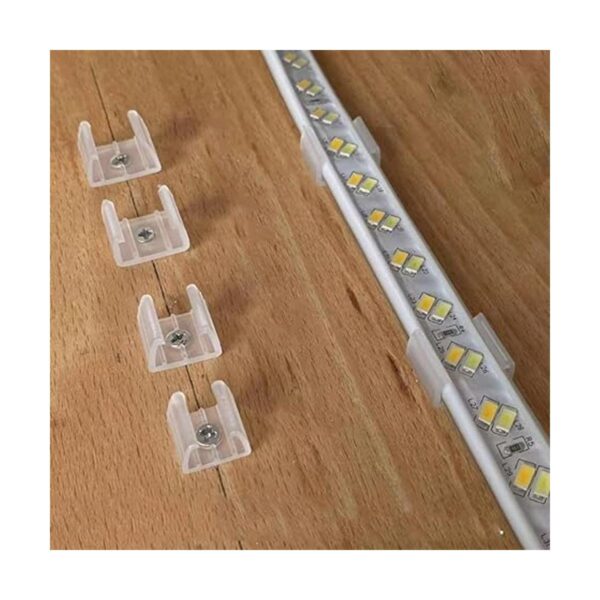 Ginyrerd 120 clips de luz LED de neón de montaje de_4