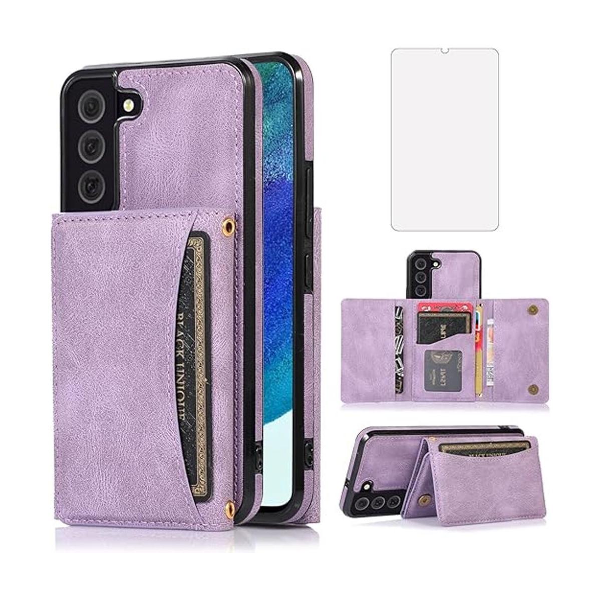 NKECXKJ Funda tipo cartera para Samsung Galaxy S22 5G con