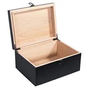 Caja de recuerdo de madera caja de madera decorativa_1