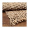 Hausattire Alfombra de yute tejida a mano 2 x 3 pies_3