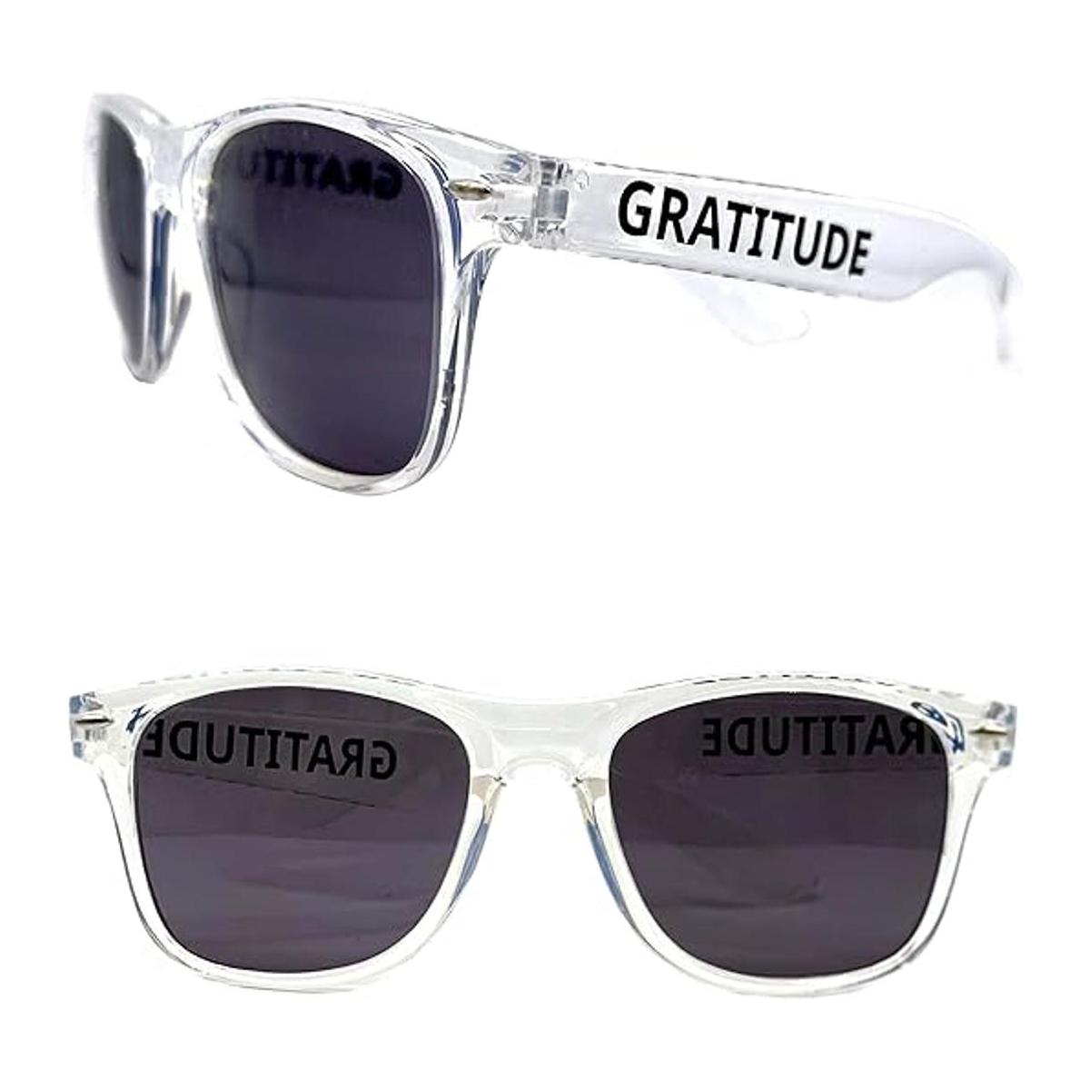 Gratitude Glasses Para mujeres y hombres protección