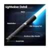 Lischwert Sable de luz FX sable de luz de metal RGB de 7_5