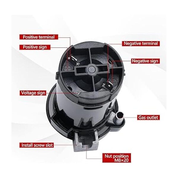 MaxLouder Compresor de aire de 12 V bomba de aire para_2