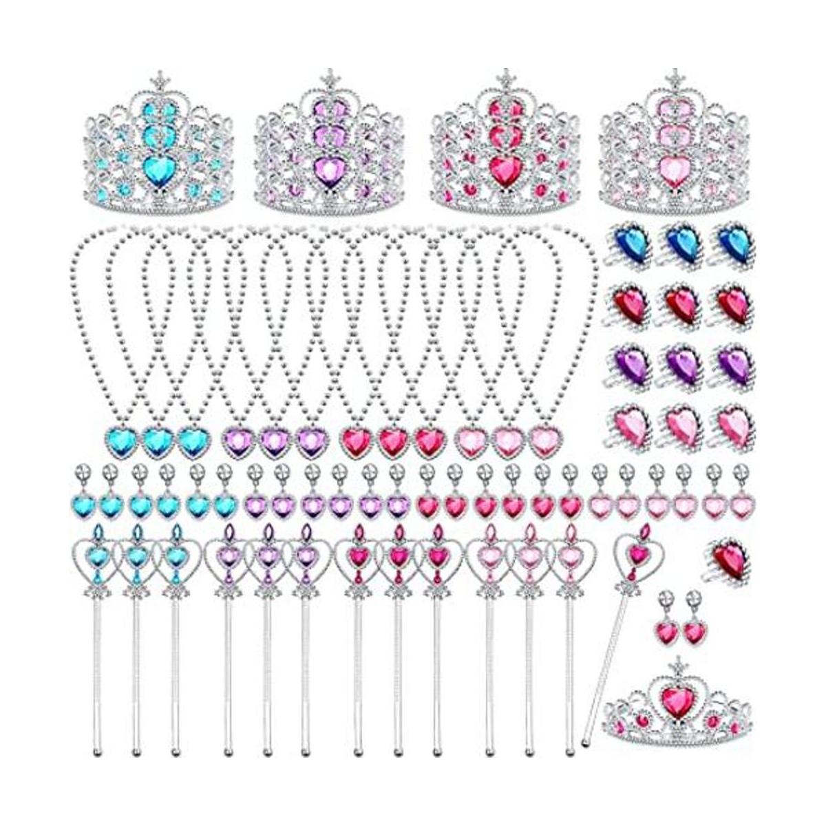 Chunyin 12 juguetes de joyería de princesa juego de
