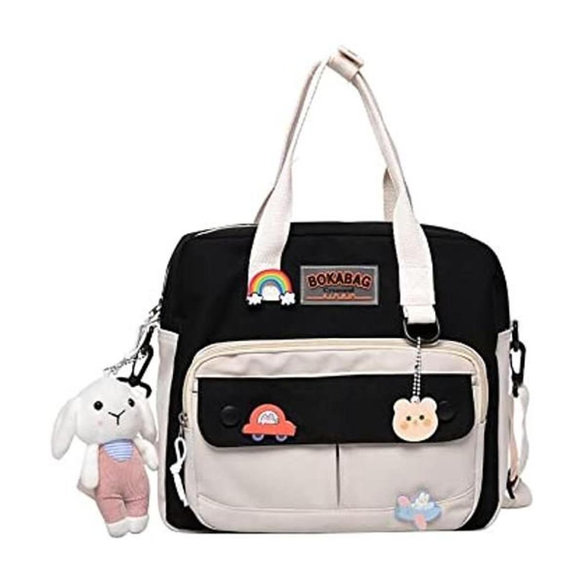 Lindas bolsas para la escuela Kawaii japonesa multifunción