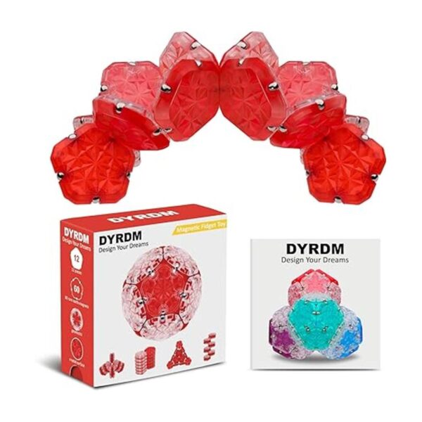 DYRDM Esfera magnética para la ansiedad 12 unidades de_5
