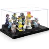 Minifigure Display Case for Action Figures Blocks Clear_5