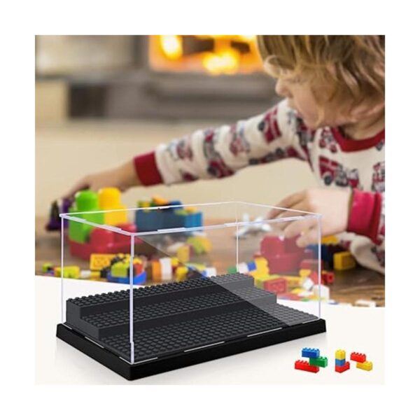 Minifigure Display Case for Action Figures Blocks Clear_6