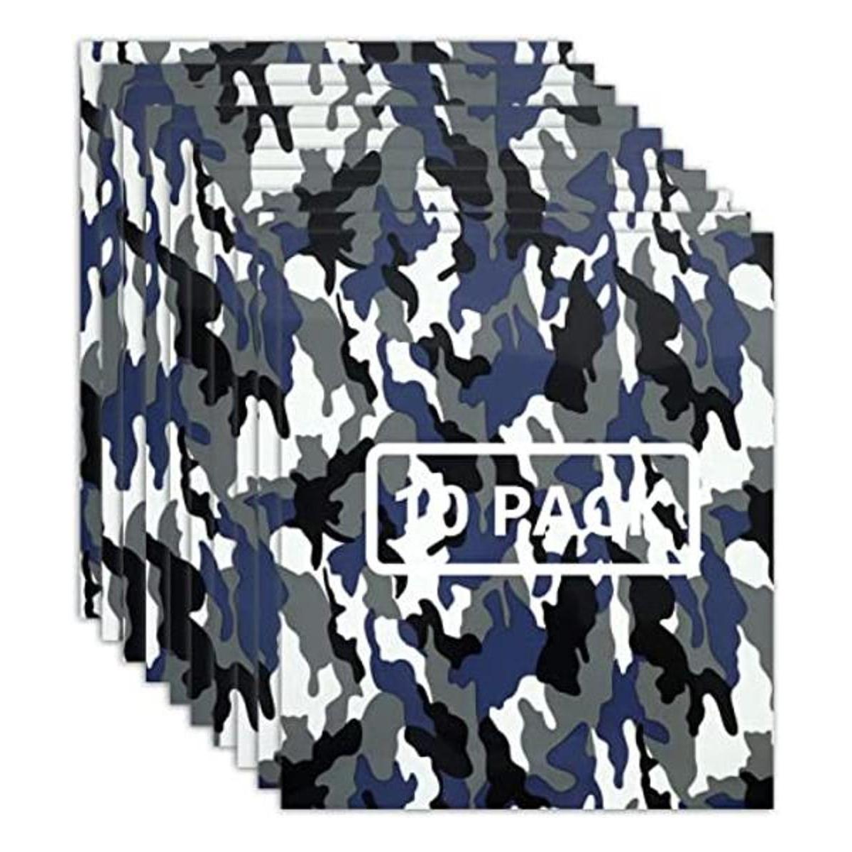 FUNKAKA Vinilo de transferencia de calor de camuflaje 10
