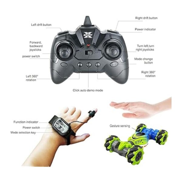 HScopter Gesture RC Cars Twist Stunt Control remoto Auto_2