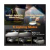 Paquete de 2 faros LED recargables de 230 de haz ancho_3