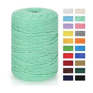 Cordón de macramé de 0.118 in x 328 yardas cuerda de