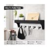 Rebee Vision Soporte para llaves de pared con estante_2