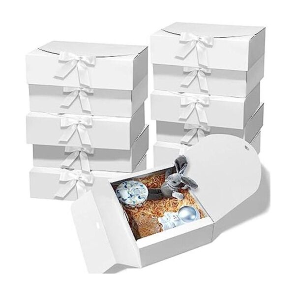 BoShahai 10 cajas de regalo con tapas caja de regalo de