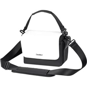Cwatcun Bolsa de cámara de un solo hombro funda compacta_1