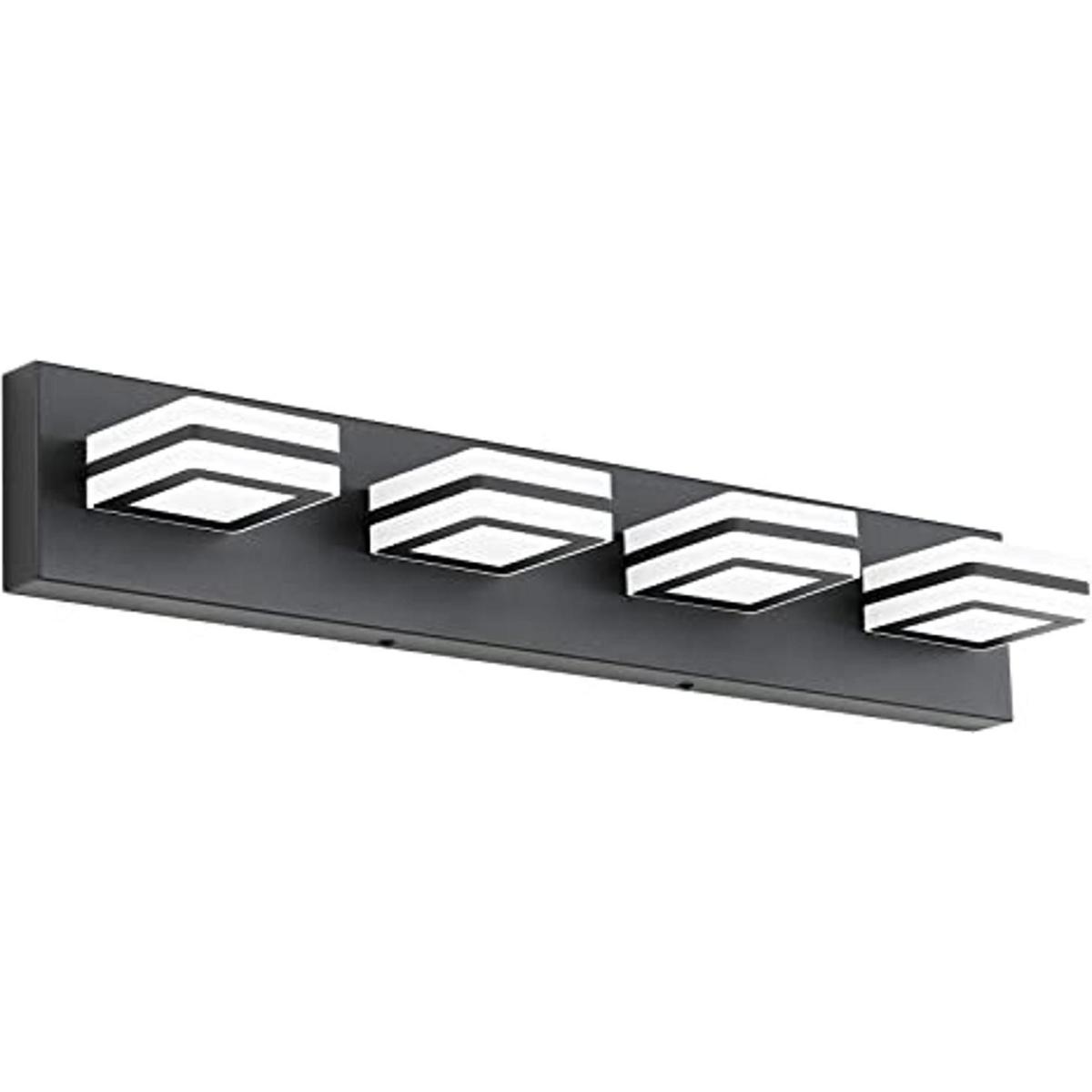 Ralbay Modernas luces LED para tocador de baño 4 luces