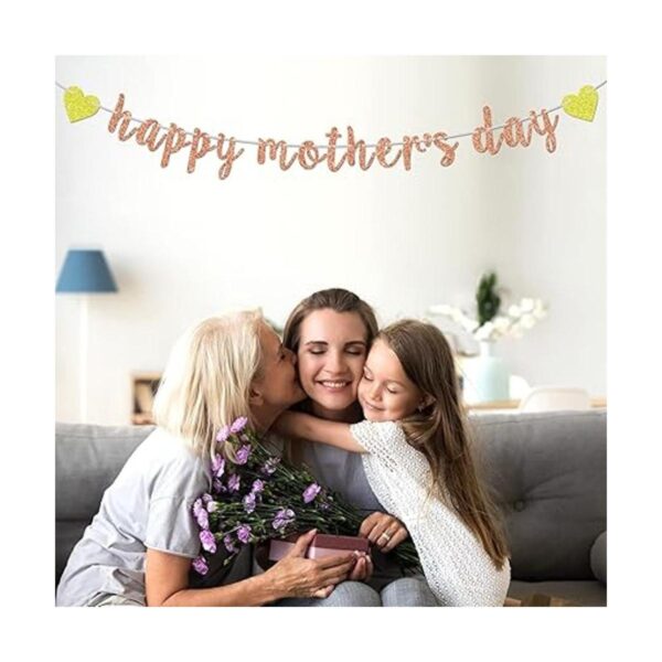 Cartel de felicitación para el día de la madre con