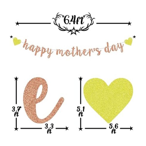 Cartel de felicitación para el día de la madre con