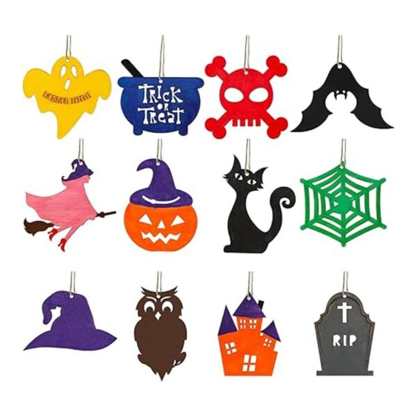 MGparty Artesanía de Halloween 60 piezas de rebanadas de_2