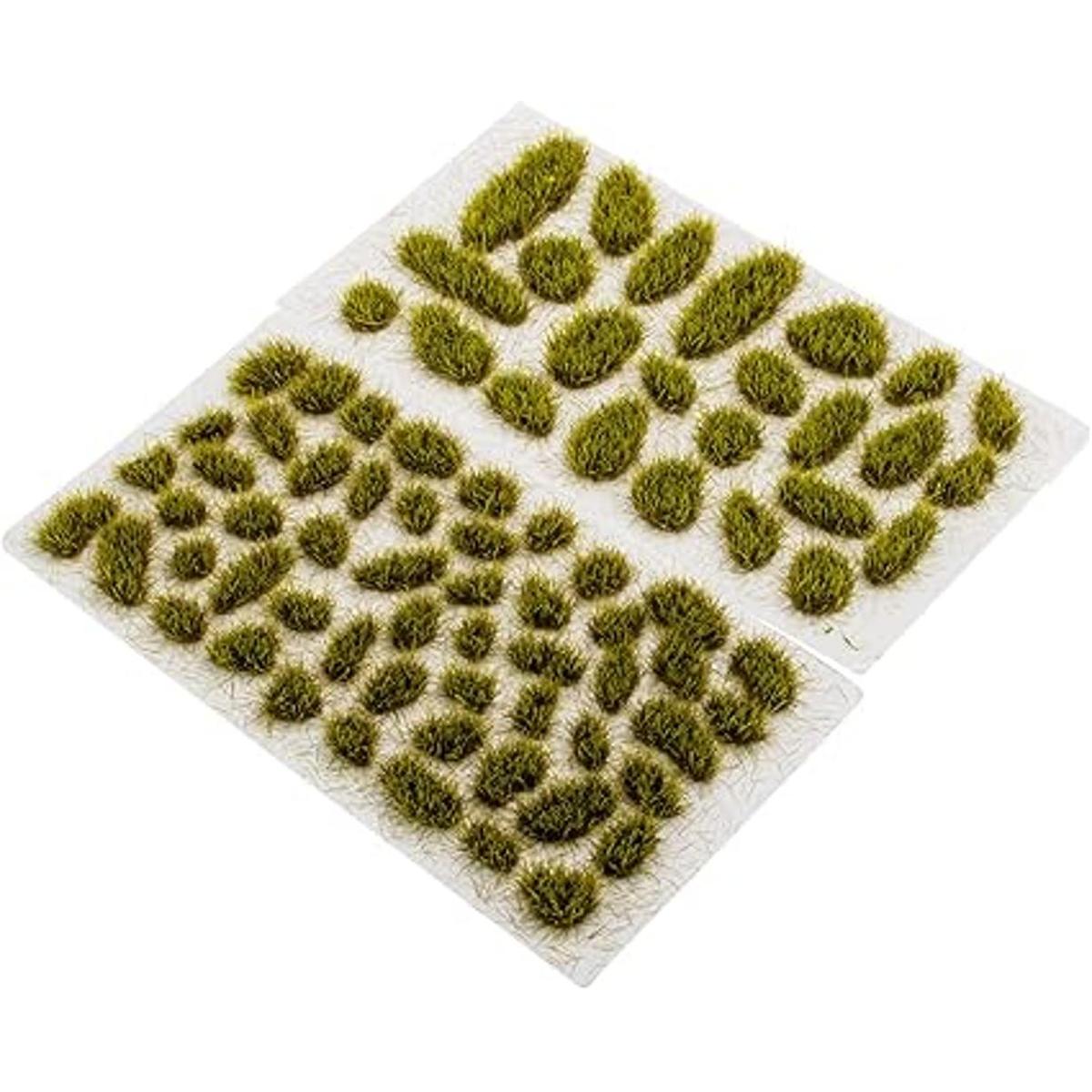 Juego de 78 piezas de modelo de césped estático con