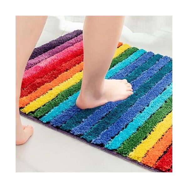 NIENLCIP Coloridas alfombras de baño con diseño de