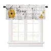 Bees Honey Cortina opaca para ventana Home is Where Your_1