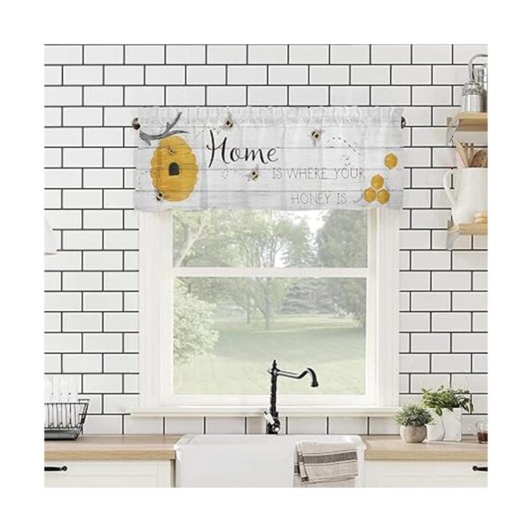Bees Honey Cortina opaca para ventana Home is Where Your_4