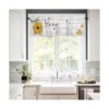 Bees Honey Cortina opaca para ventana Home is Where Your_2
